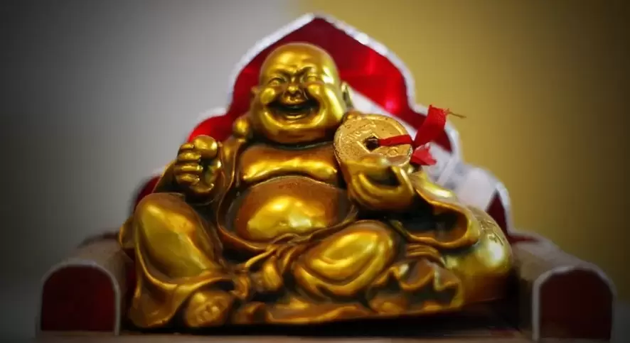 Amuleto fortunato - Buddha che ride